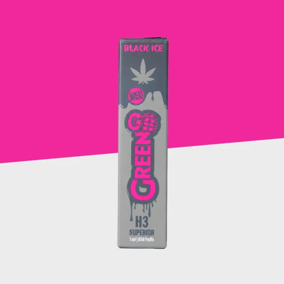 Green8 H3 Einweg Vape - Black Ice