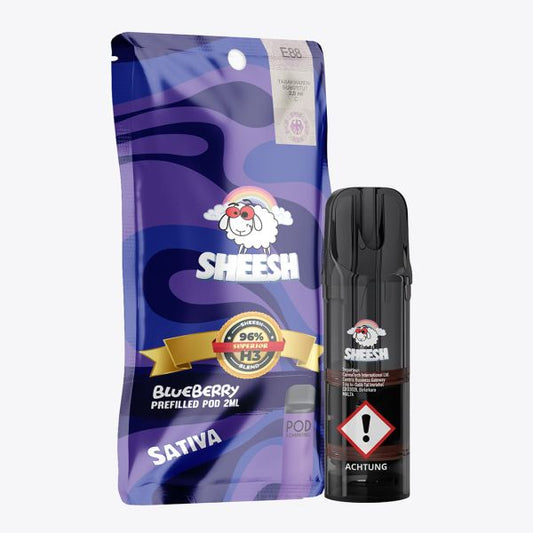 SHEESH Superior Pod - Blueberry (Sativa) - 96% H3