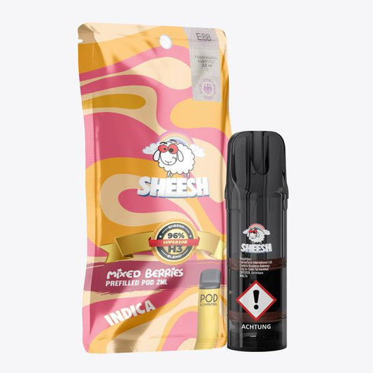 SHEESH Superior Pod - Mixed Berries (Indica) - 96% H3