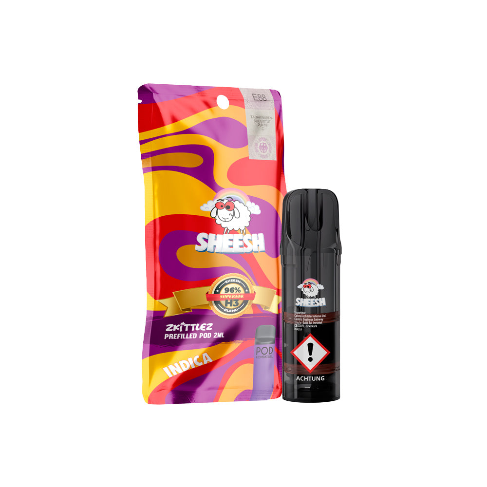 SHEESH Superior Pod - Zkittlez (Indica) - 96% H3