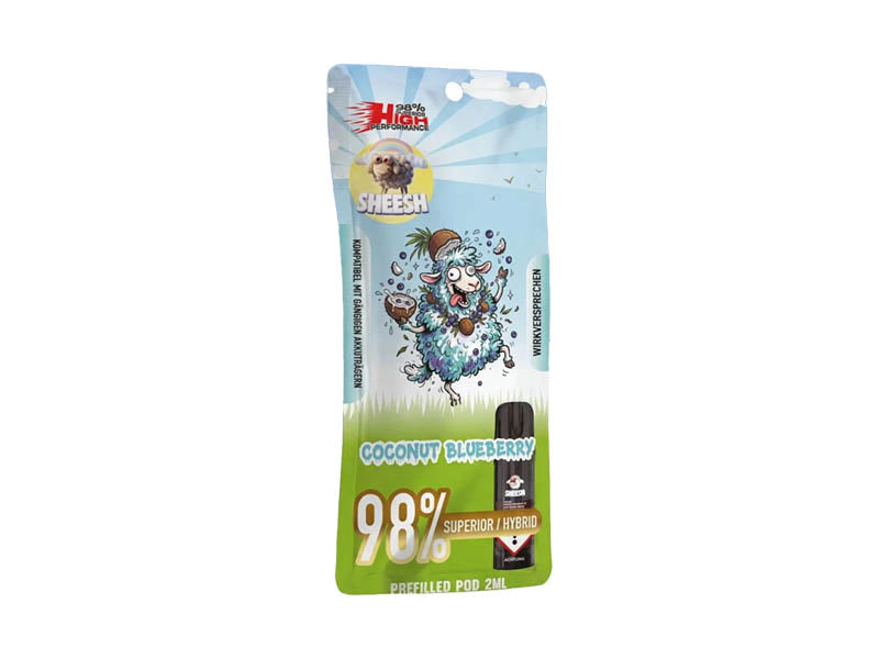 SHEESH Signature Pod - Coconut Blueberry (Hybrid) - 98% Superior