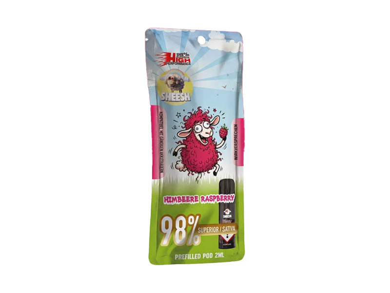 SHEESH Signature Pod - Himbeere Raspberry (Sative) - 98% Superior