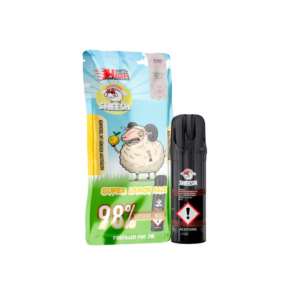 SHEESH Signature Pod - Super Lemon Haze (Indica) - 98% Superior