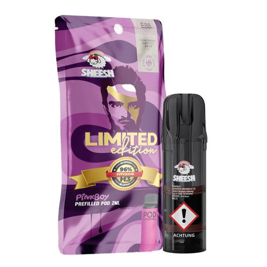 SHEESH Limited Edition Pod - Pinkboy - 96% H3
