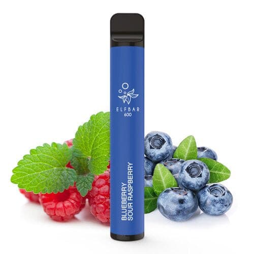 ELF Bar - Blueberry Sour Raspberry - 0mg/ml.