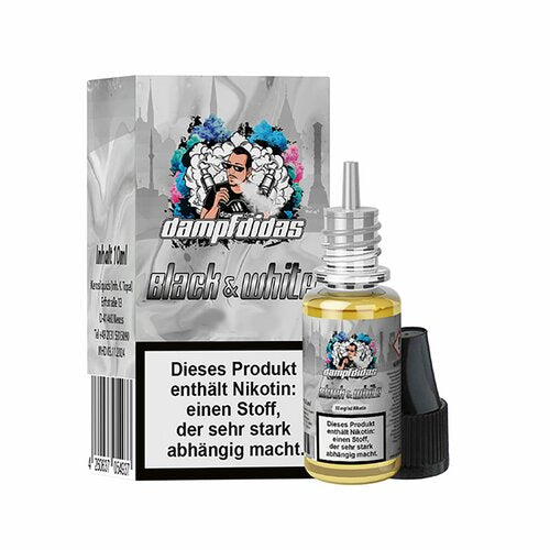 Dampfdidas - Black & White - Nikotinsalz - 10ml - 20mg