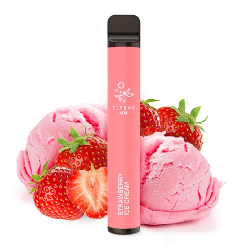 ELF Bar - Strawberry Ice Cream - 0mg/ml